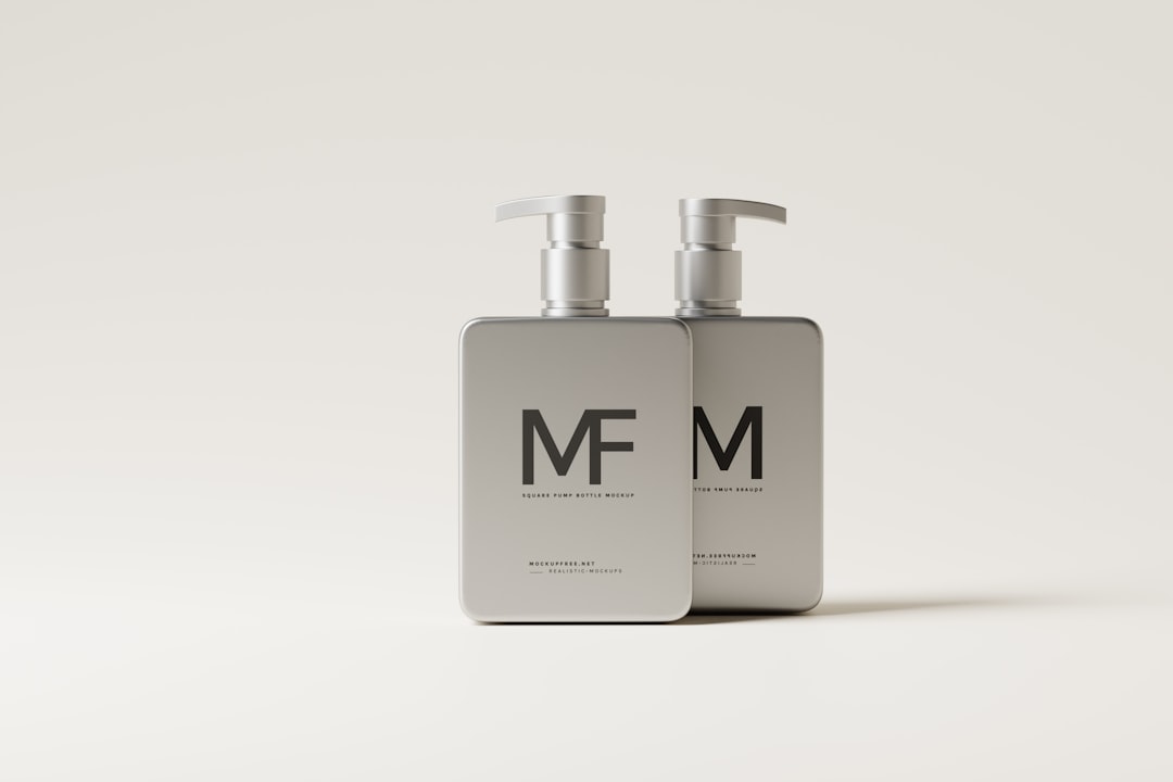 Geometric men's fragrance vessel with smoked glass